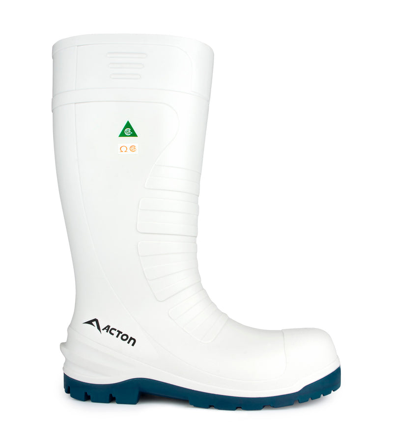 All Terrain, White | 15'' PU Agrifood Work Boots | CSA ESR