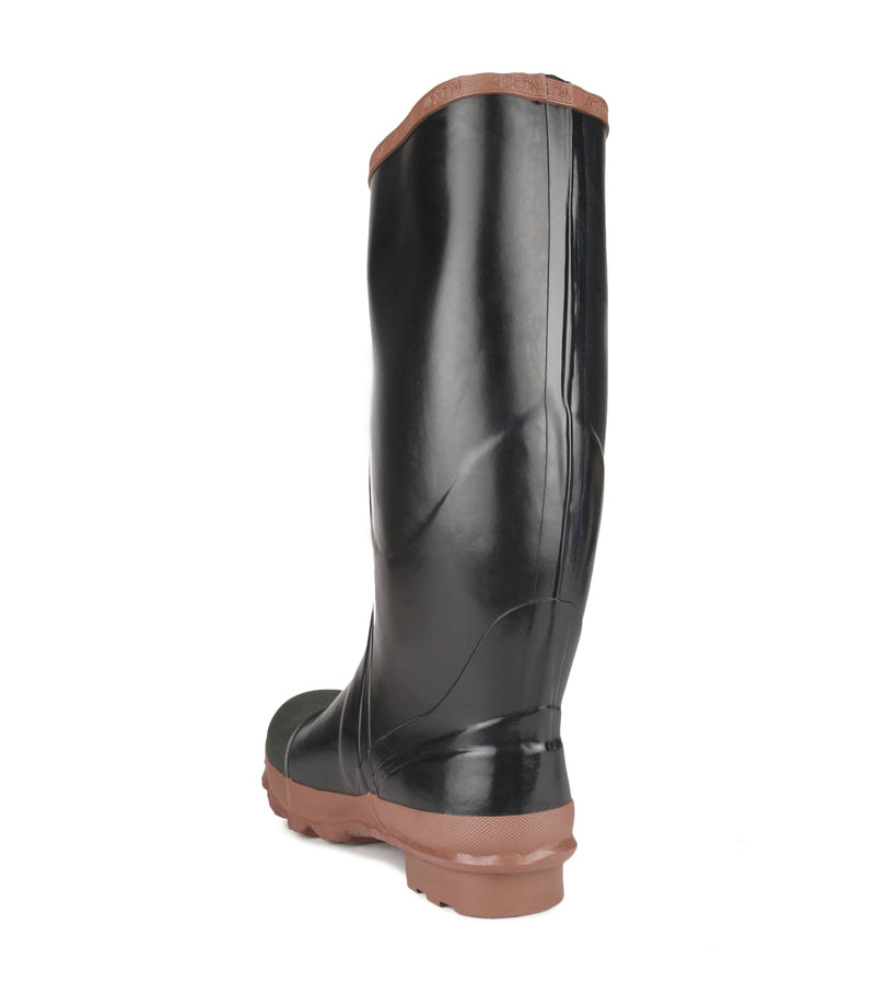 Protecto, Black | 15'' Waterproof Natural Rubber Work Boots 