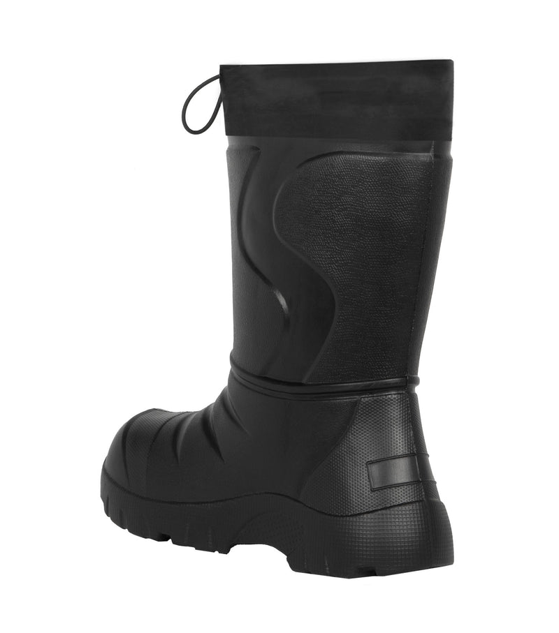 Slushy, Noir| Botte de pluie EVA isolée pour enfant avec doublure amov