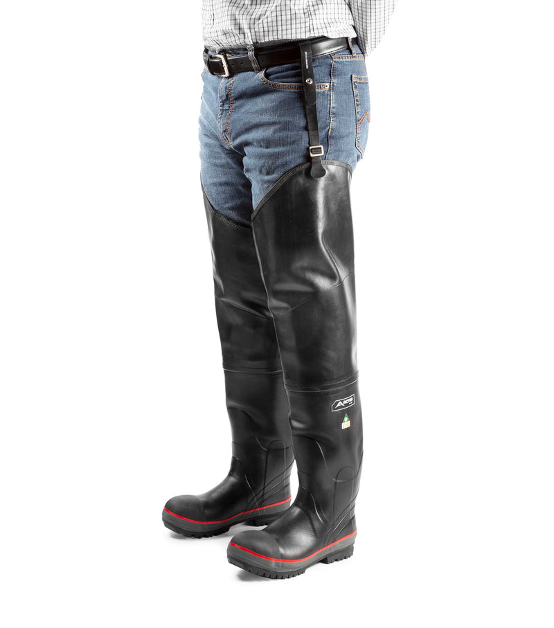 Protecto Hip 2.0, Noir| Bottes de travail cuissardes 29’’