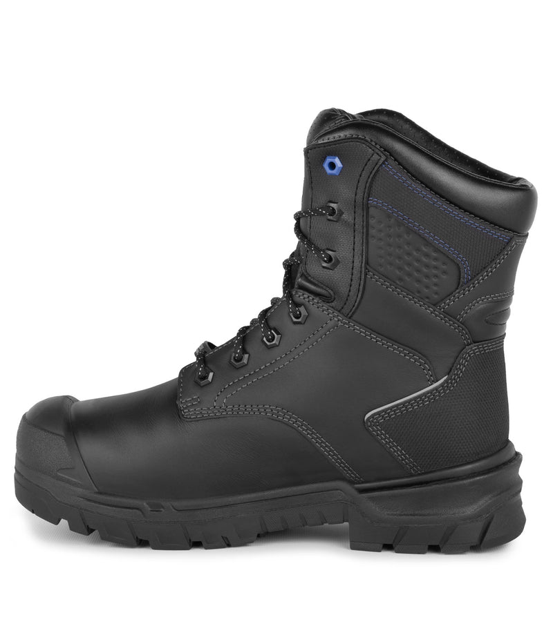 Crusher, Black | 8'' 600g Insulated Work Boots | Flexible Metguard 