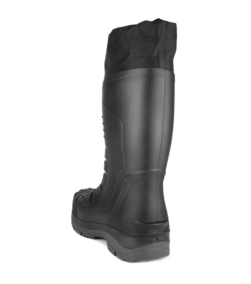 Icelander 2.0, Black | Winter Waterproof Work Boots with Felt Liner