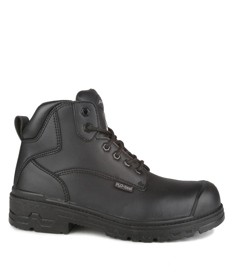 Profiber, Black | 6'' Vegan Microfiber Work Boots 