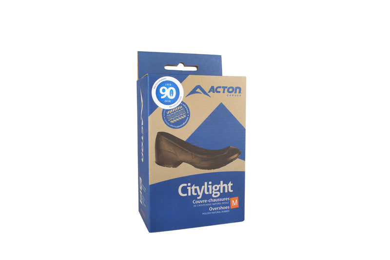Citylight, Black | Natural Rubber Urban Overshoes