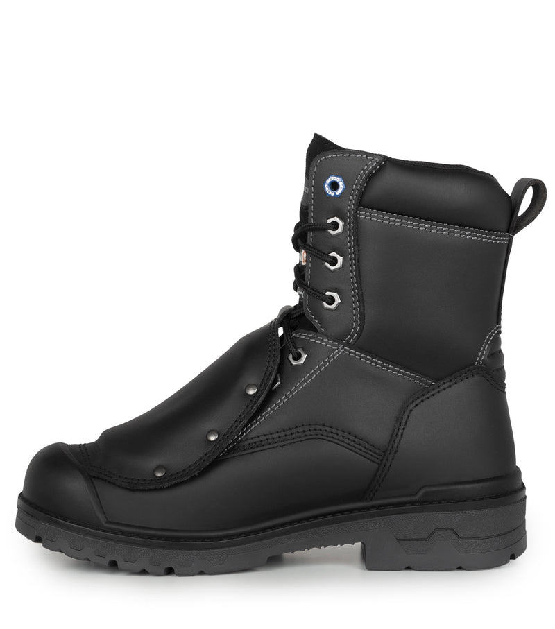 Progum-X-Met, Noir | Bottes 8" avec protection métatarsienne externe