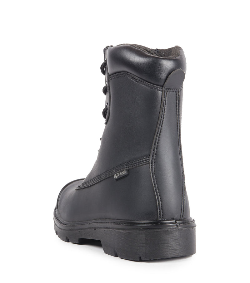 H105, Noir | Bottes de travail 8'' en cuir