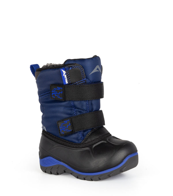 Kiddy, Blue | Baby Winter Boots with Removable Felt