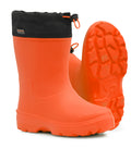 Squishy, orange | EVA Kids Rain Boot, Insulated Removable Liner