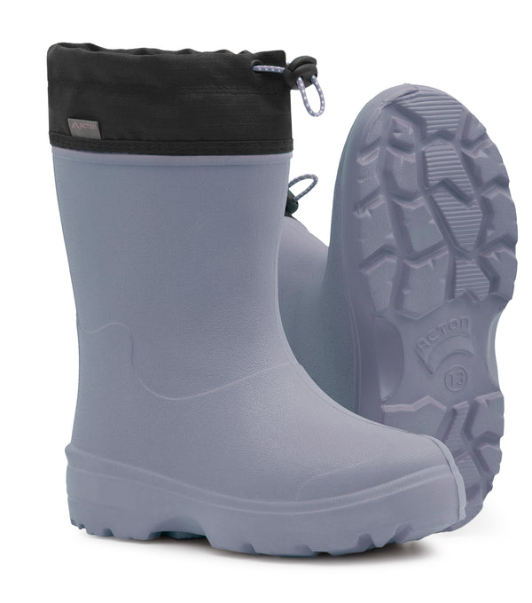 Squishy, Lavande | Botte de pluie EVA enfant, doublure amovible isolée