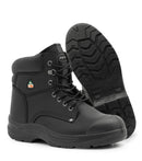 Protect6, Noir | Bottes de travail 6" en cuir