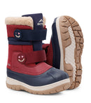 Taffy, Brick | Kids Winter Boots with Removable Felt