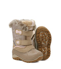 Frosty, Taupe | Baby Winter Boots with Removable Felt