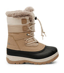 Lolly, Taupe | Bottes d'hiver pour enfants avec feutre amovible