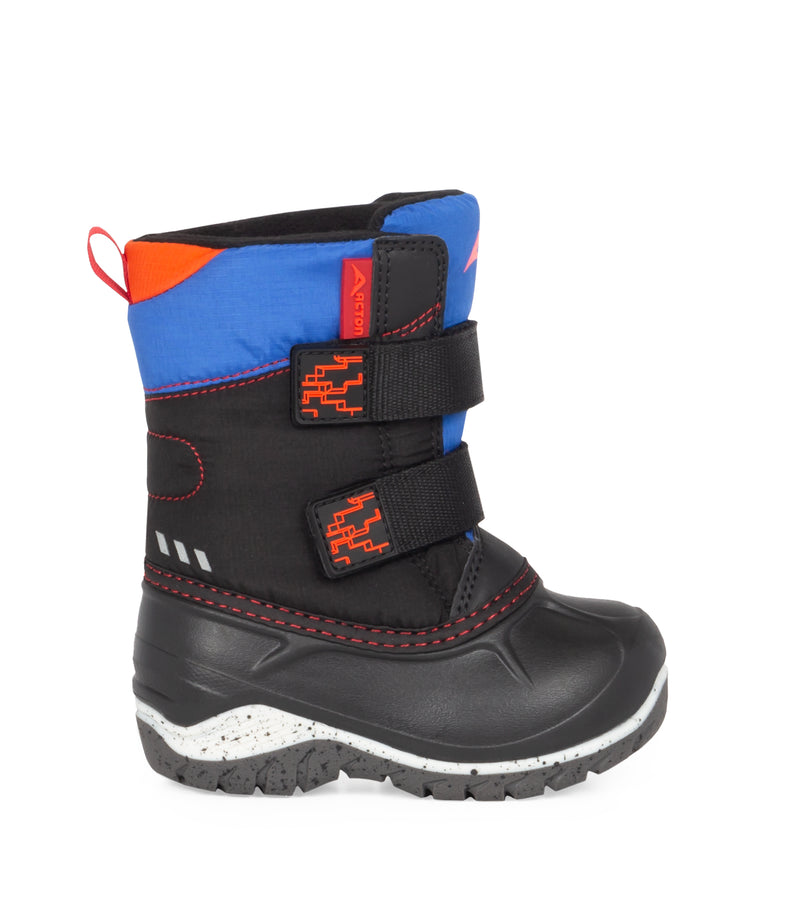 Kiddy, Bleu | Bottes d'hiver pour enfants avec feutre amovible