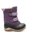Kiddy, Mauve | Bottes d'hiver pour enfants avec feutre amovible