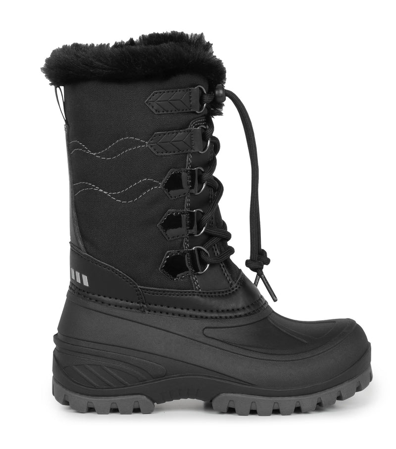 Spark, Noir | Bottes d'hiver pour enfants