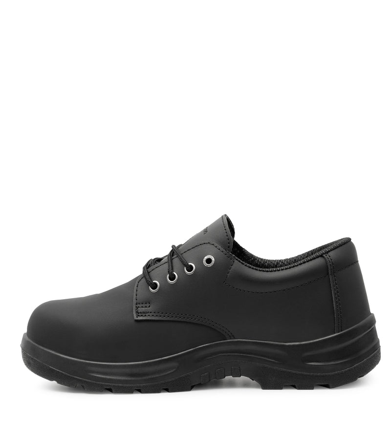 Protect, Black | Leather Work Shoes