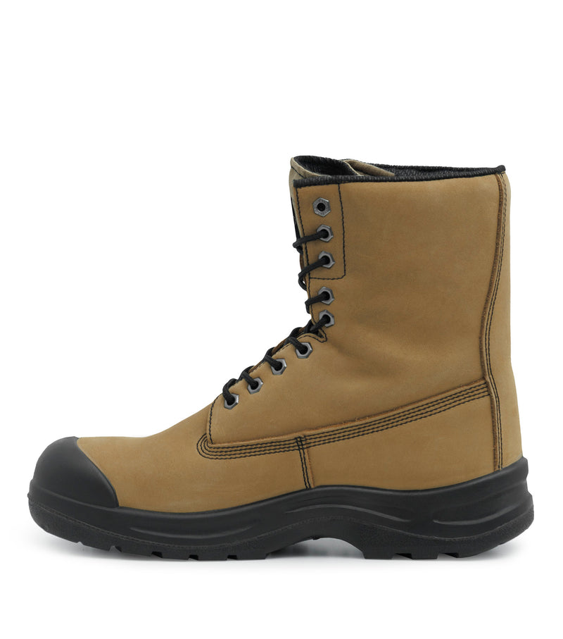 Protect8, Tan | Bottes de travail 8" en cuir