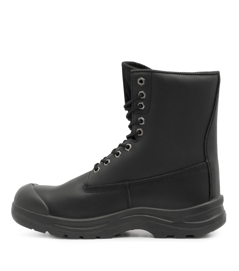 Protect8, Noir | Bottes de travail 8" en cuir