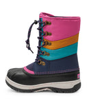 Cortina, Rose et turquoise | Bottes d'hiver enfants | feutre amovible