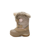 Frosty, Taupe | Baby Winter Boots with Removable Felt