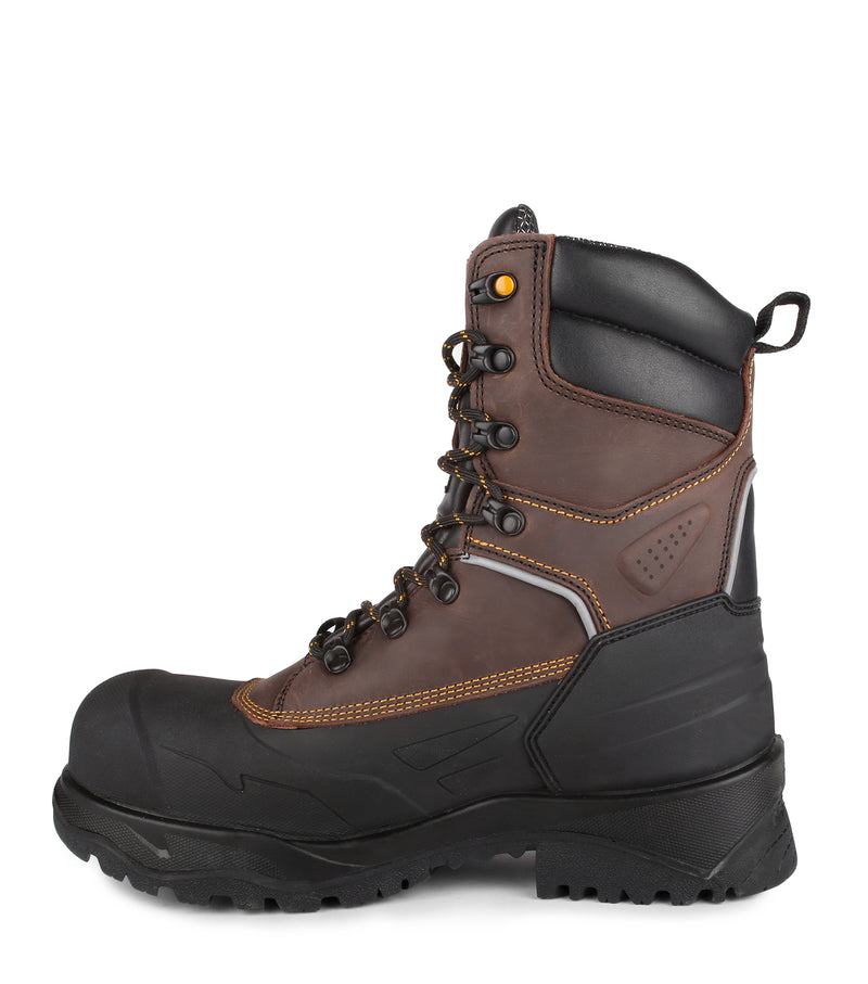 Innova, Brown | 8'' Insulated Work Boots | 600 g Thinsulate