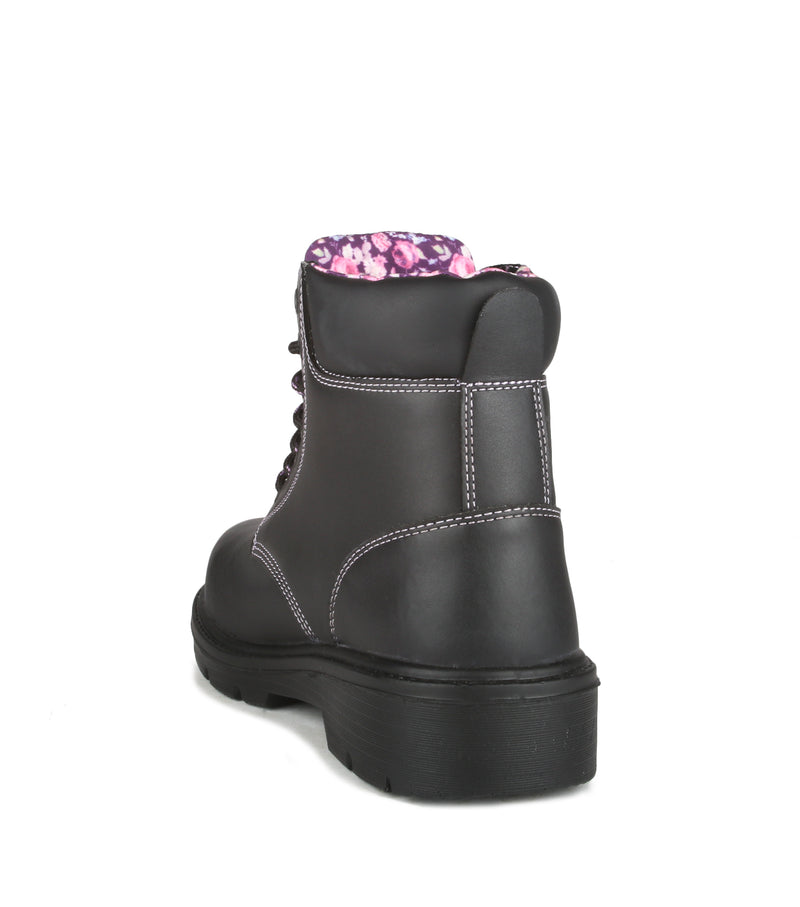 Prolady, Black | 5'' Women's Leather Work Boots 