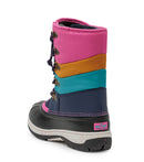Cortina, Rose et turquoise | Bottes d'hiver enfants | feutre amovible