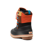 Leo, Noir et Brun | Bottes d'hiver pour enfants avec feutre amovible