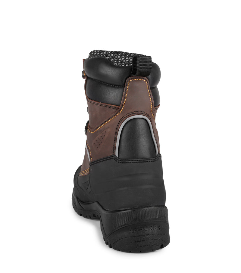 Innova, Brown | 8'' Insulated Work Boots | 600 g Thinsulate