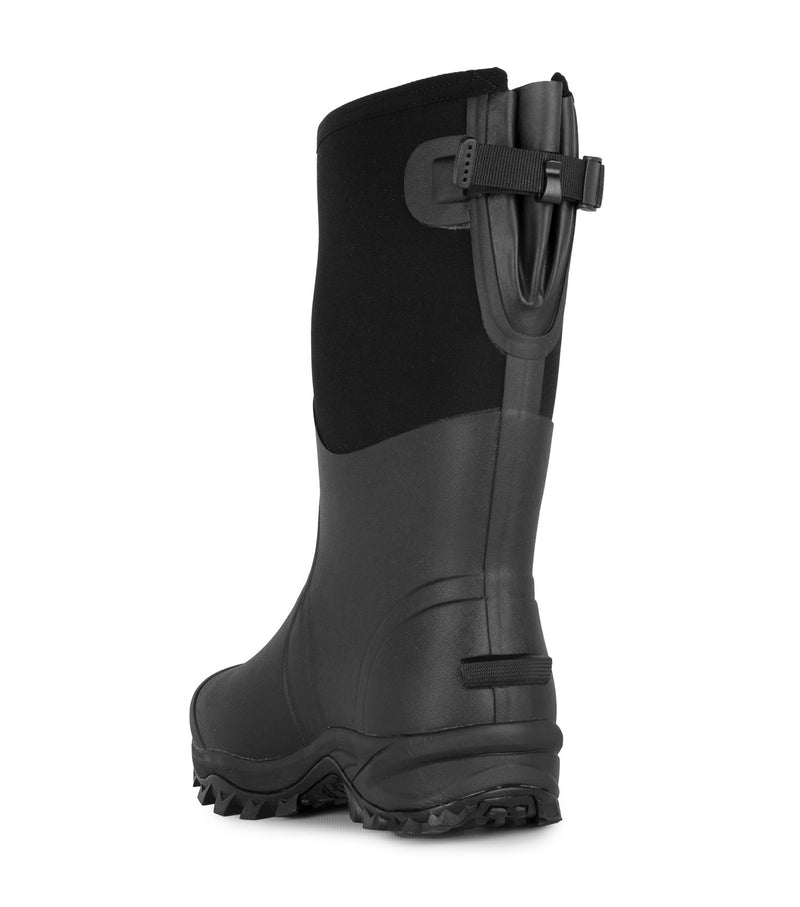 Sportsman, Noir | Bottes de pluie 14'' isolée caoutchouc et néoprène