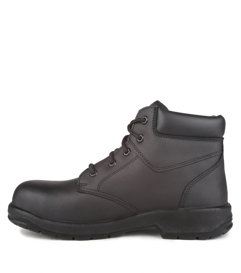 Profar, Black | 6" Leather Work Boots 