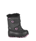 Giggle, Black |  Babies Winter Boots with Removable Felt