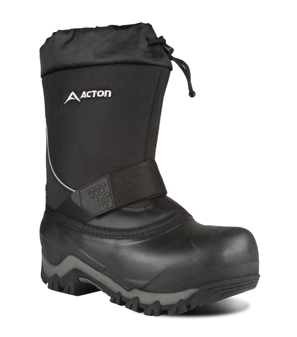 Norway, Black | 12'' Winter Boots | Removable Felt
